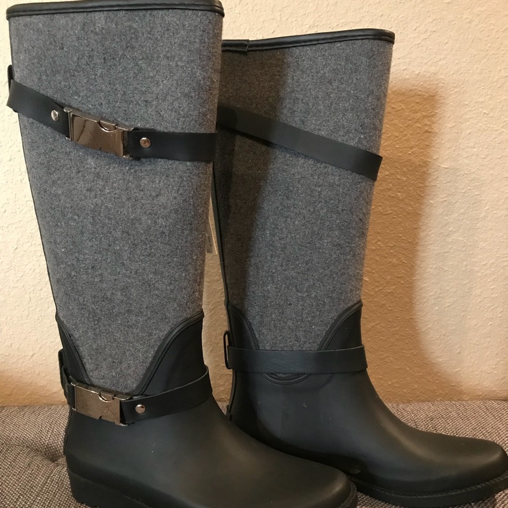 Grey Boots